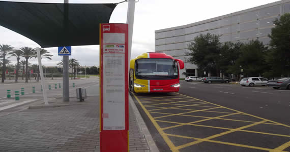 resort bus stop palma airport 